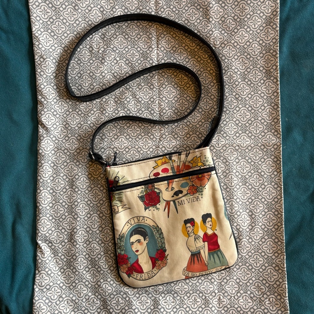 Frida Kahlo Crossbody Purse